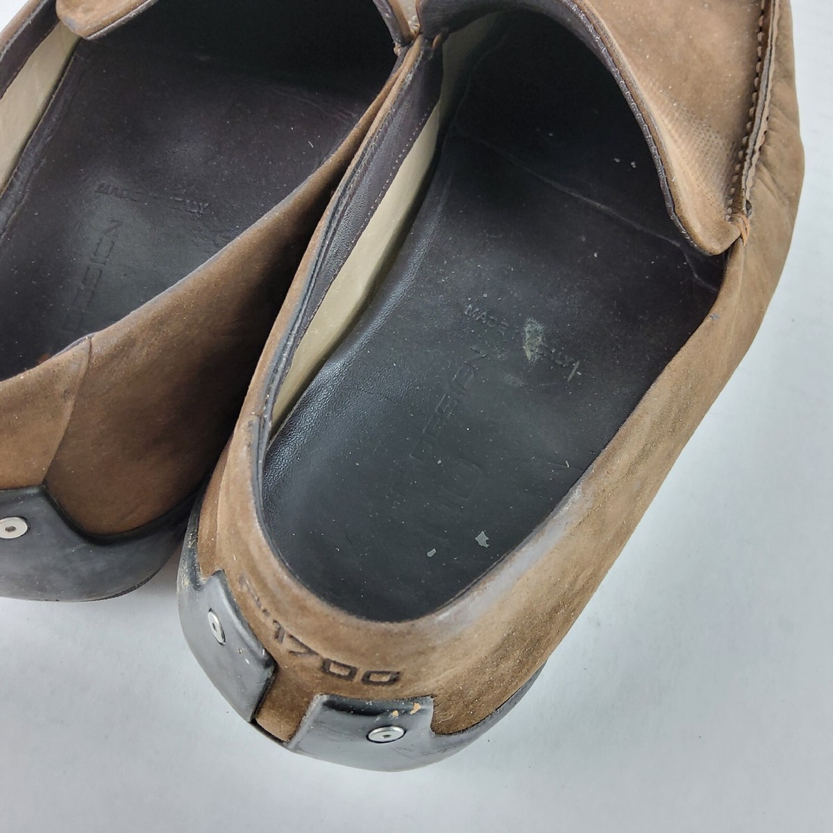 Men’s Porsche Design Brown Slip Ons Porsche Design Men main image 4