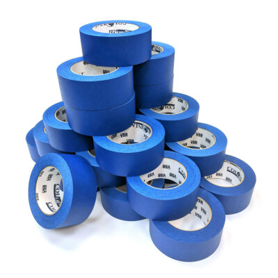 Shurtape 104661 2'' Blue Painters Tape, 60 Yards/Roll, Case of 24