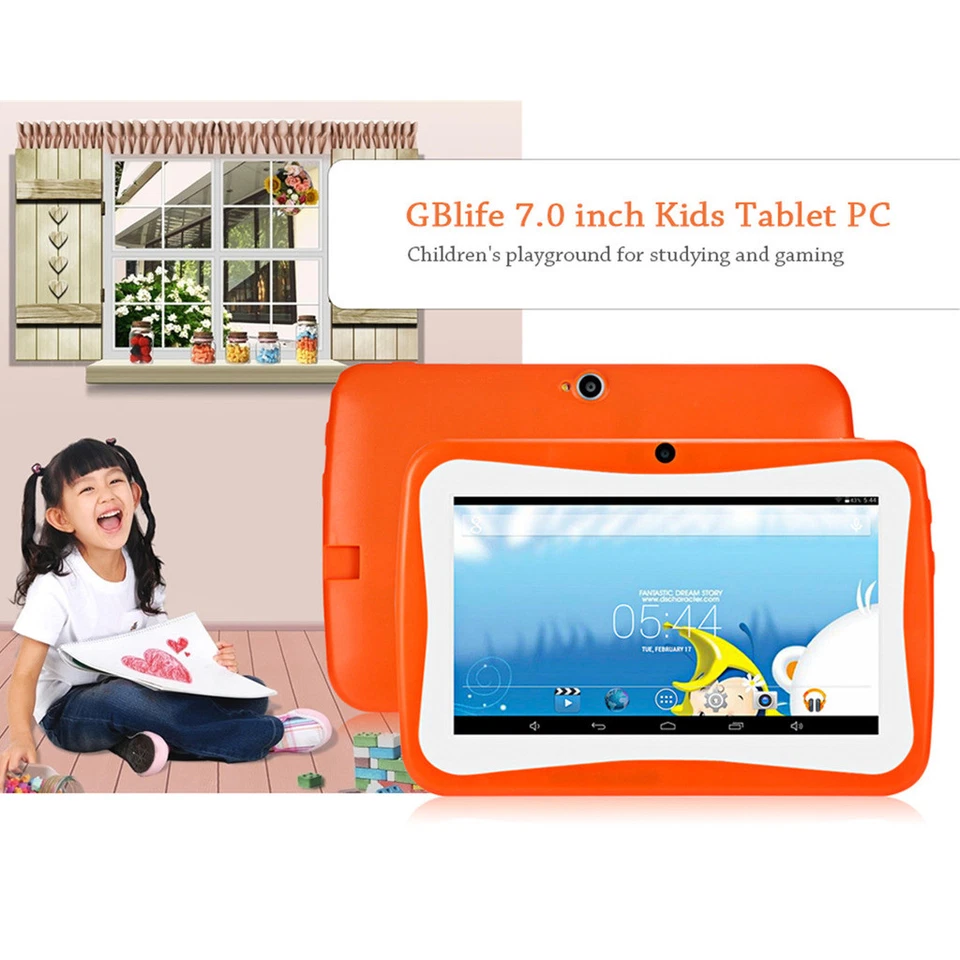 7'inch Children Tablet PC Wifi 8GB Dual Camera for Kids Child Boys Girls Gift - Bild 4 von 4
