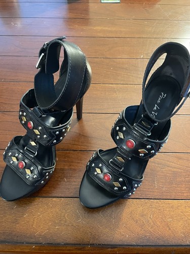 Pour La Victoire “Kira” Black NEW/NEVER WORN - Picture 3 of 6