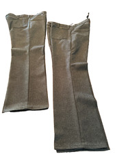 2x Vtg 1980s Wrangler Mens DARK GRAY Polyester Pants Sz 40x30 NICE 