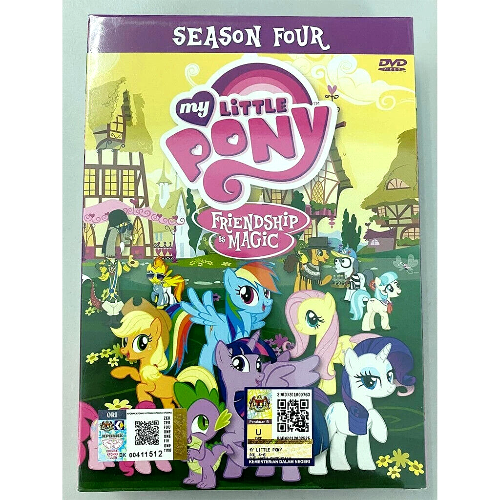 DVD My Little Pony: Friendship Is Magic Season 4,5,6,7,8,9 - All