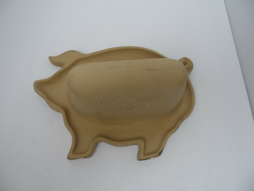 Haeger Naturstein Schweineform Mikrowelle Speckkocher - sehr guter Zustand - Bild 4 von 10