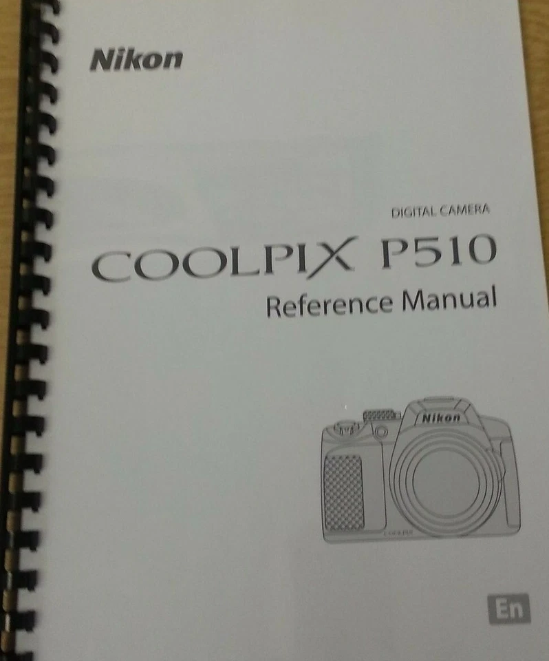 CÁMARA NIKON COOLPIX P510 MANUAL TOTALMENTE IMPRESA GUÍA DEL USUARIO 260 PÁGINAS A5 PUBLICACIÓN GRATUITA