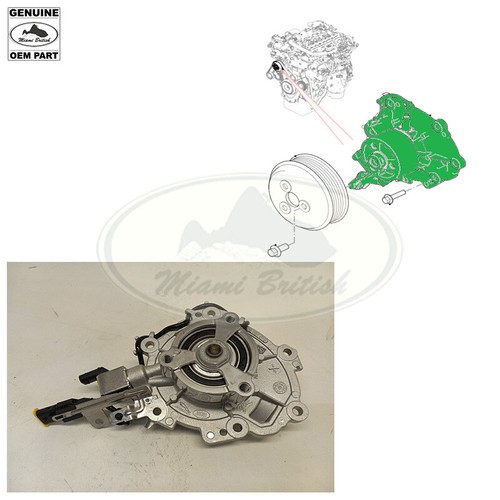 JAGUAR WATER PUMP 2.0L FTYPE XE RANGE NEW XF FPACE JDE41184 OEM eBay