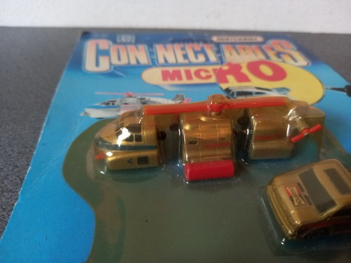 VINTAGE MATCHBOX CON NECT ABLES MICRO 1989 VEHICULE CAMION VOITURE HÉLICOPTÈRE - Bild 9 von 11