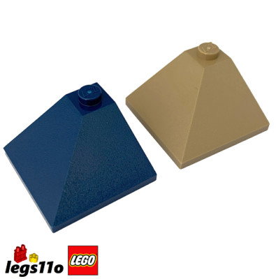 LEGO 3675 - Packung mit 1x 2x 4x - NEU Neigung 3x3 (25°) doppelte konvexe Ecke