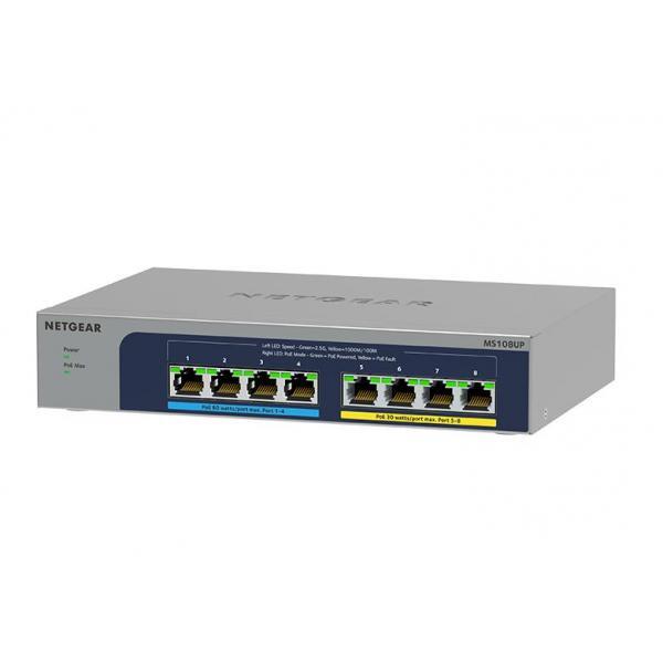 Netgear - Retail 8-P POE MULTI-GIG UNMGD SWITCH POE++ ULTRA60