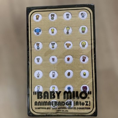 A Bathing Ape Baby Milo Animal Can Badge A bis Z 2005 AW Collection
