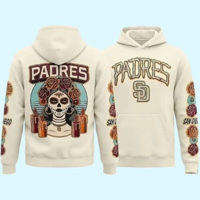 2026 Padres City Connect 3D Hoodie