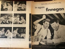 Duffy's Tavern, Old Time Radio, Ed Gardner, Two Page Vintage Clipping, aa