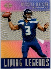 2018 Panini Illusions Living Legends Gold #LL-RW Russell Wilson #/299 Seahawks