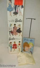 VINTAGE BARBIE PONYTAIL BUBBLECUT DOLL BOX BLONDE PONYTAIL w/ STAND BOOKLET