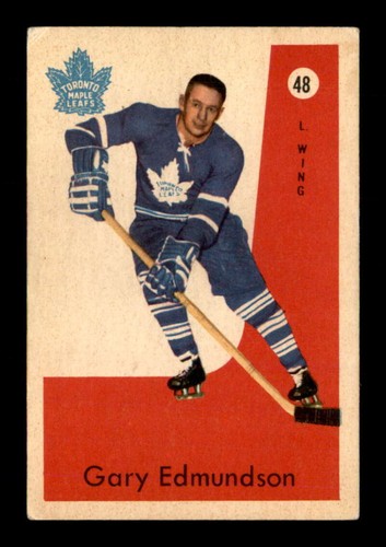 Gary Edmundson #48 1959 Parkhurst card