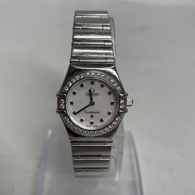 Good] w/Box Omega Constellation My Choice 1465.71 Qz Ladies from