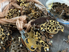 Lot of 64 Vintage Cabinet Pulls