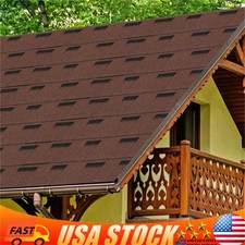 16 Pack Roofing Shingles Asphalt Shingles Roof Tile Sheds 5.3mm USA