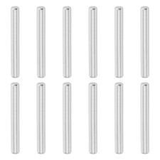 12 Pcs 4x50 mm 316 Stainless Steel Dowel Pin, Cylindrical Shelf Support Peg Pin
