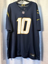 Justin Herbert Nike On Field Football Jersey Los Angeles Chargers, Size XXL