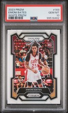 2023 PANINI PRIZM WHITE PRIZM #169 EMONI BATES 23/175 PSA 10