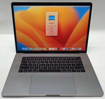 Apple MacBook Pro A1707 i7-7820H@2.90 16GB/500GB NVMe macOS Ventura READ MC277*!