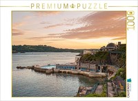 Calvendo Puzzle Sonnenuntergang Plymouth | 1000 Teile Lege-GrößE 64 × 48 Cm Foto