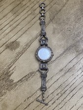 Vintage BA Suarti 925 Sterling Silver Designer Signed Ladies Watch Needs Battery