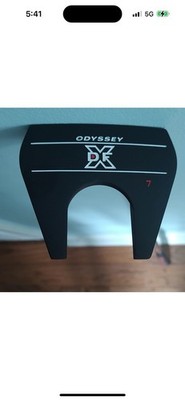 Odyssey DFX 7 Putter #7 35 in Steel Shaft 1 Club Black/Red/White
