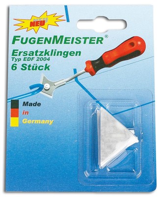 FUGENMEISTER Ersatzklingen für Delta -Fugenschneider VE 6Stück