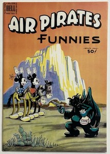 AIR PIRATES FUNNIES #2, 1971 1st Print, Hell Comics(Disney Lawsuit) UNDERGROUND