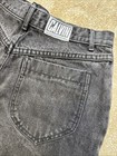 Vintage USA Calvin Klein Black Cut Off Distressed women's jean Shorts size 11/12 — photo 2