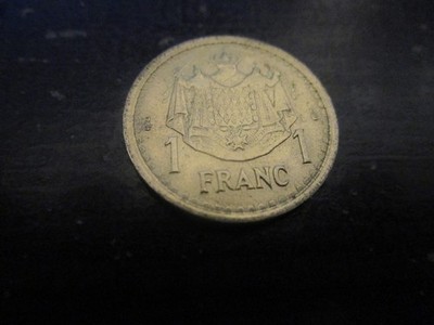1943 Monaco 1 Franc