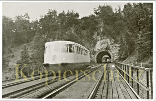 Foto VT137 240 in der Fränkischen Schweiz um 1937 ab 1949 DB VT90 500