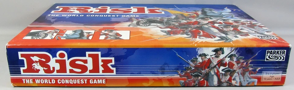 Risk Board Game Parker Bros 2004 The World Conquest Game Strategy 2-6 Players - Image 4 of 4