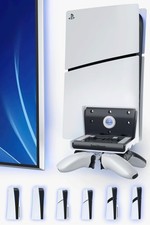 Wall Mount for All PS5 Models   Bonus: Holds Controllers with All PS5 Models...