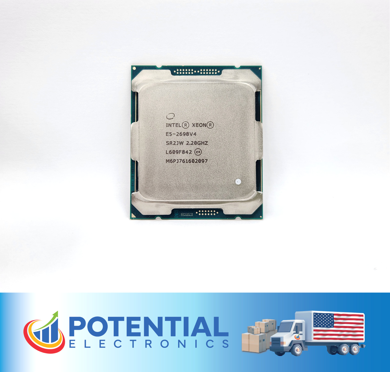 Intel Xeon E5-2698 v4 SR2JW 2.20GHz 20 Core 50MB LGA2011 135W CPU Processor