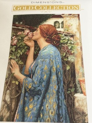 Dimensions Counted Cross Stich Gold Collection Soul Of The Rose 35210