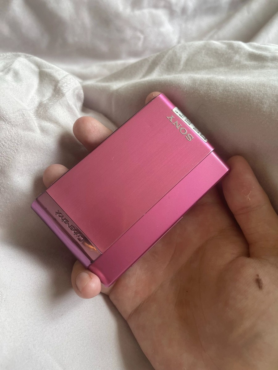 Sony Cyber-Shot DSC-T90 Pink Digital Camera Photo with