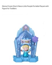 Disney Fisher Price Little People Frozen Elsa's Palace Portable Playset.