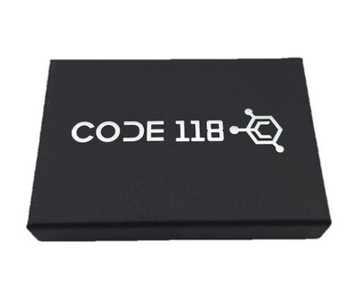 CODE 118 WALLET Black