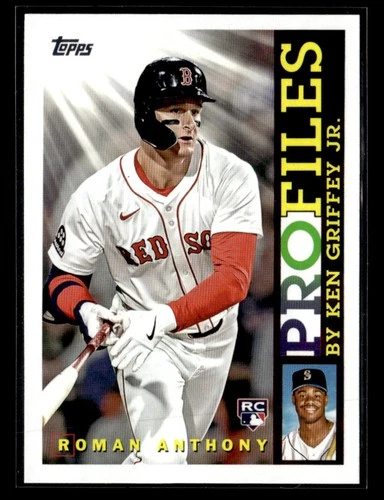2026 Topps #TP-23 Roman Anthony Topps Profiles Card Boston Red Sox