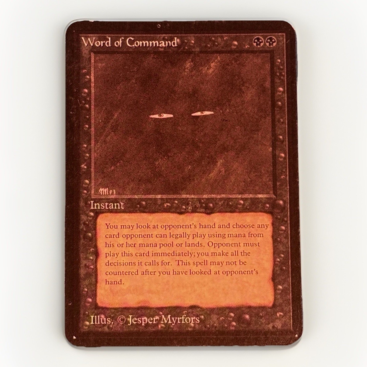 Word Of Command Alpha limited edition Magic The Gathering