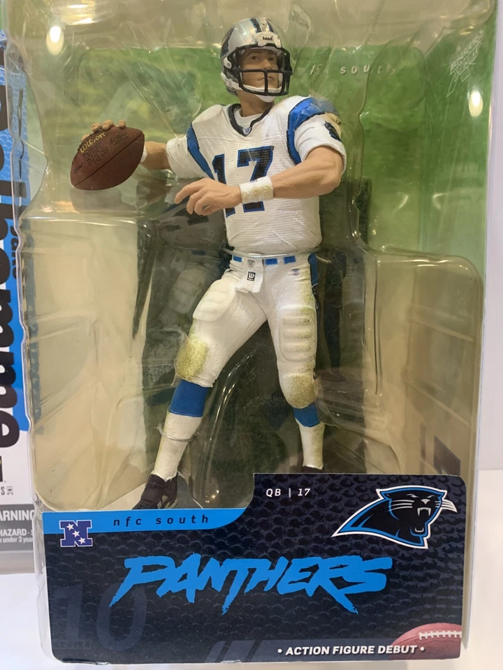 McFarlane NFL #17 2004 Jake Delhomme Carolina Panthers Serie 10 selecciones deportivas Foto 2 de 4