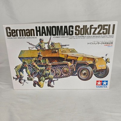 Tamiya German Hanomag Sdkfz251/1 - 1/35 Scale Plastic Model Kit