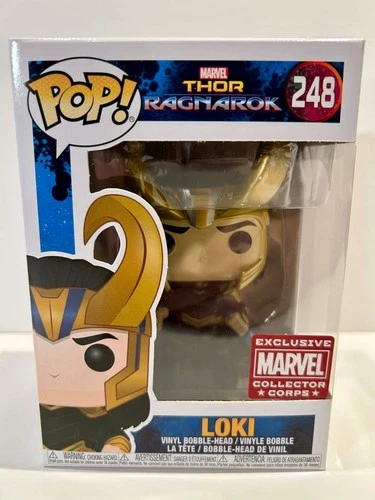 Two Blades Loki Thor Ragnarok Marvel Collector Corps Exclusive Funko POP! Vinyl