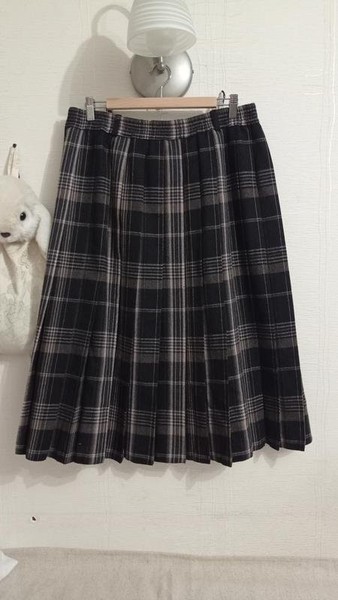 Women Gerry Weber Skirt Multicolor Wool 42 / XL / #83HN