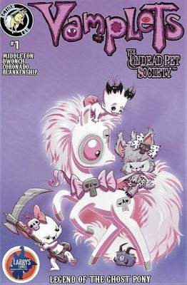Vamplets: The Undead Pet Society #1B FN; Action Lab | Larry's Variant - w/Bag+Bo