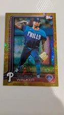 2025 Topps Series 2- Taijuan Walker- Gold Foilboard #d/50 SSP Philadelphia Phill