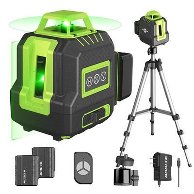 Nivel Laser Con Tripode 360 Autonivelante Herramientas De Construccion 2 Batería