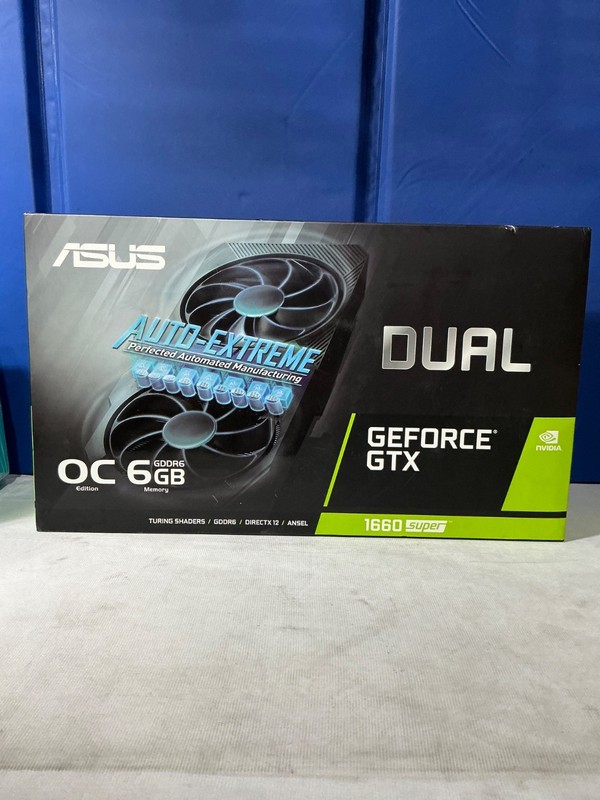 +ASUS Dual GeForce GTX 1660 SUPER OC 6GB GDDR6 Graphics Card